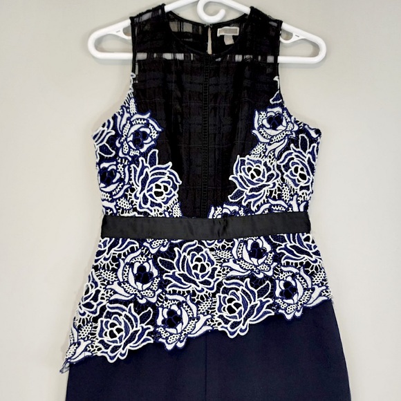 REVOLVE Chelsea28 Mixed Media Jumpsuit - Picture 6 of 11